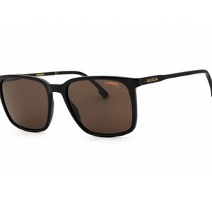 Carrera Men’s Designer Black Frame Brown Lens Sunglasses